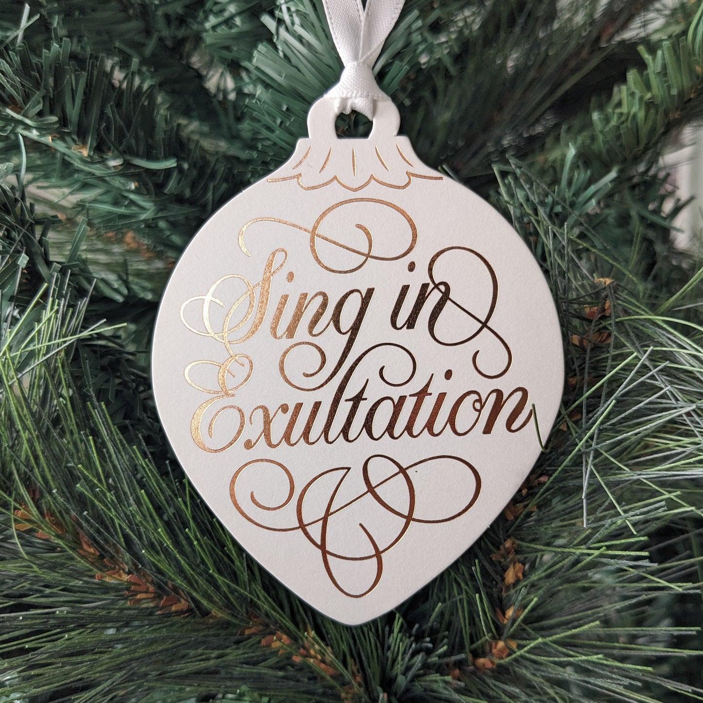 Christmas Ornaments - Script