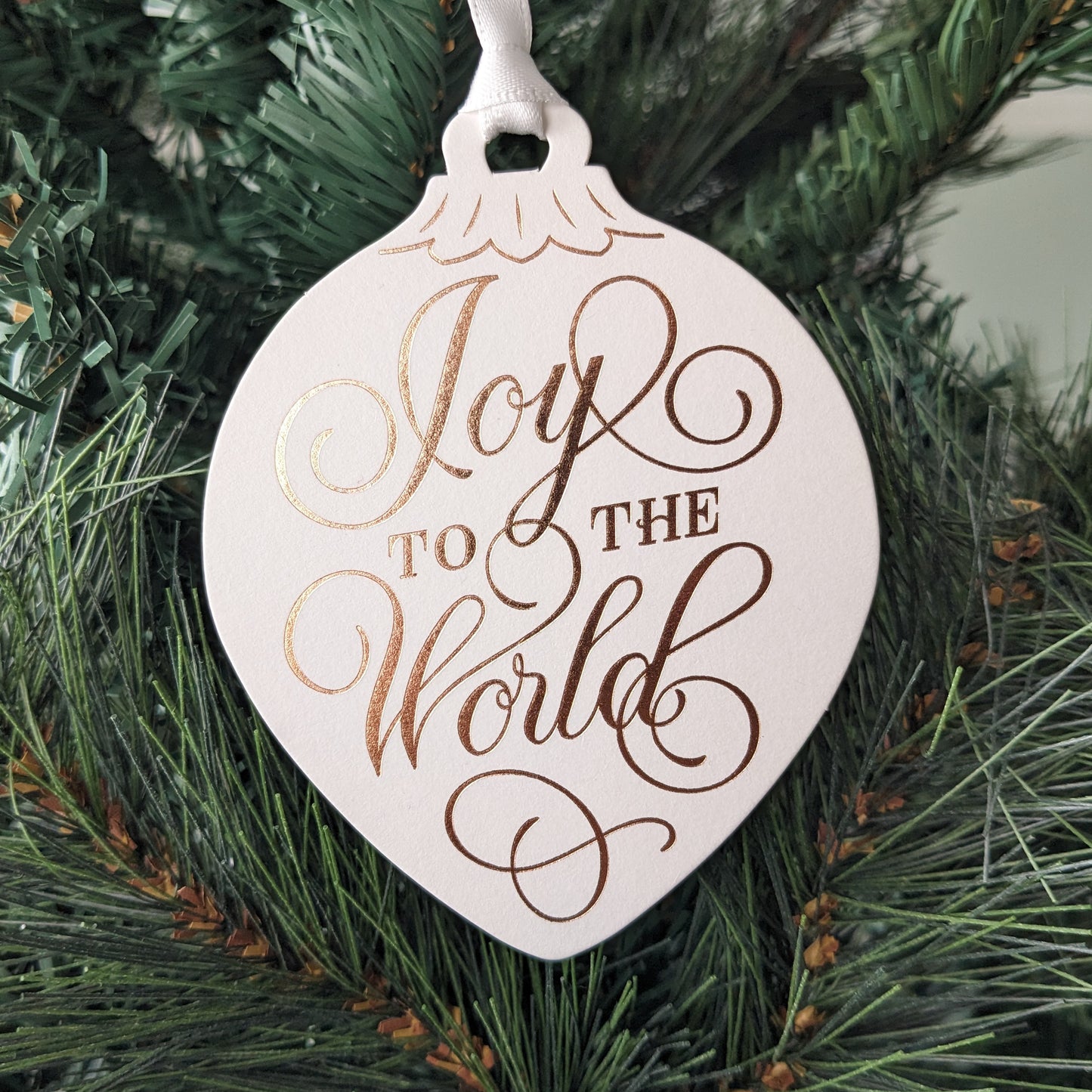 Christmas Ornaments - Script