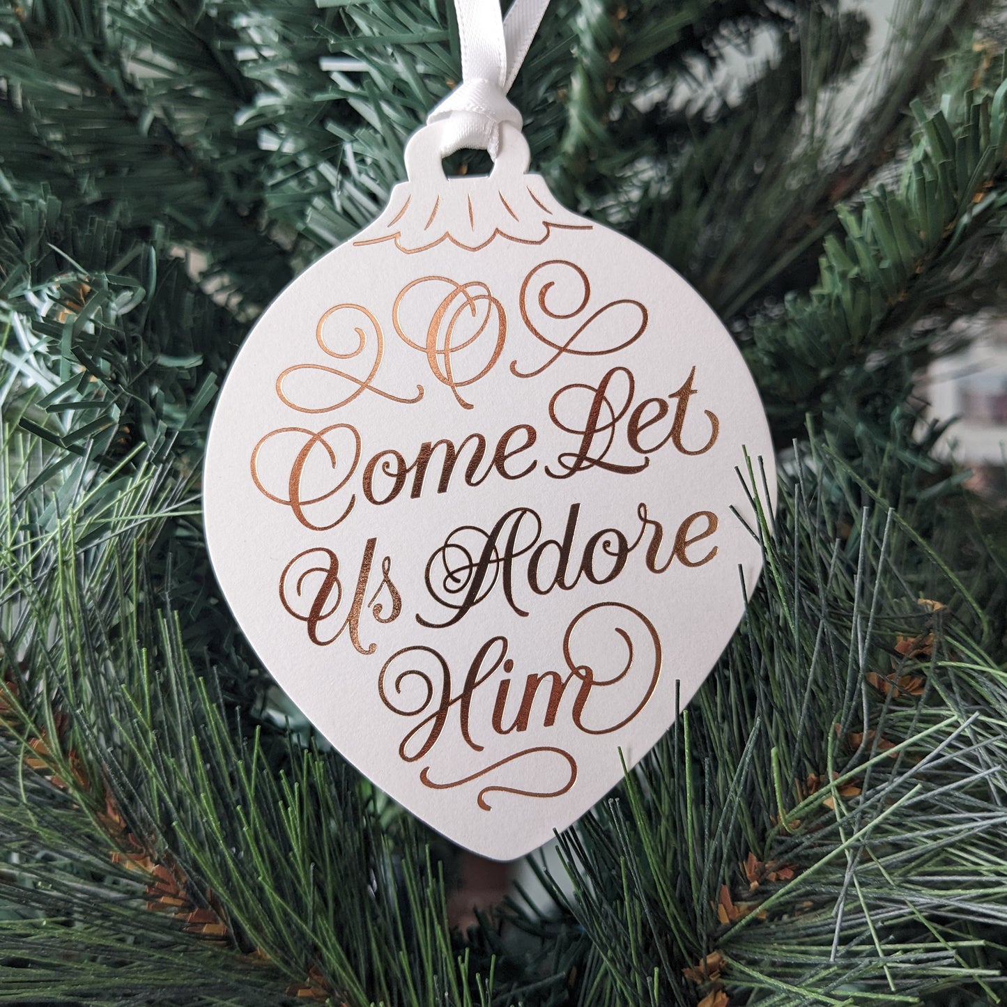 Christmas Ornaments - Script