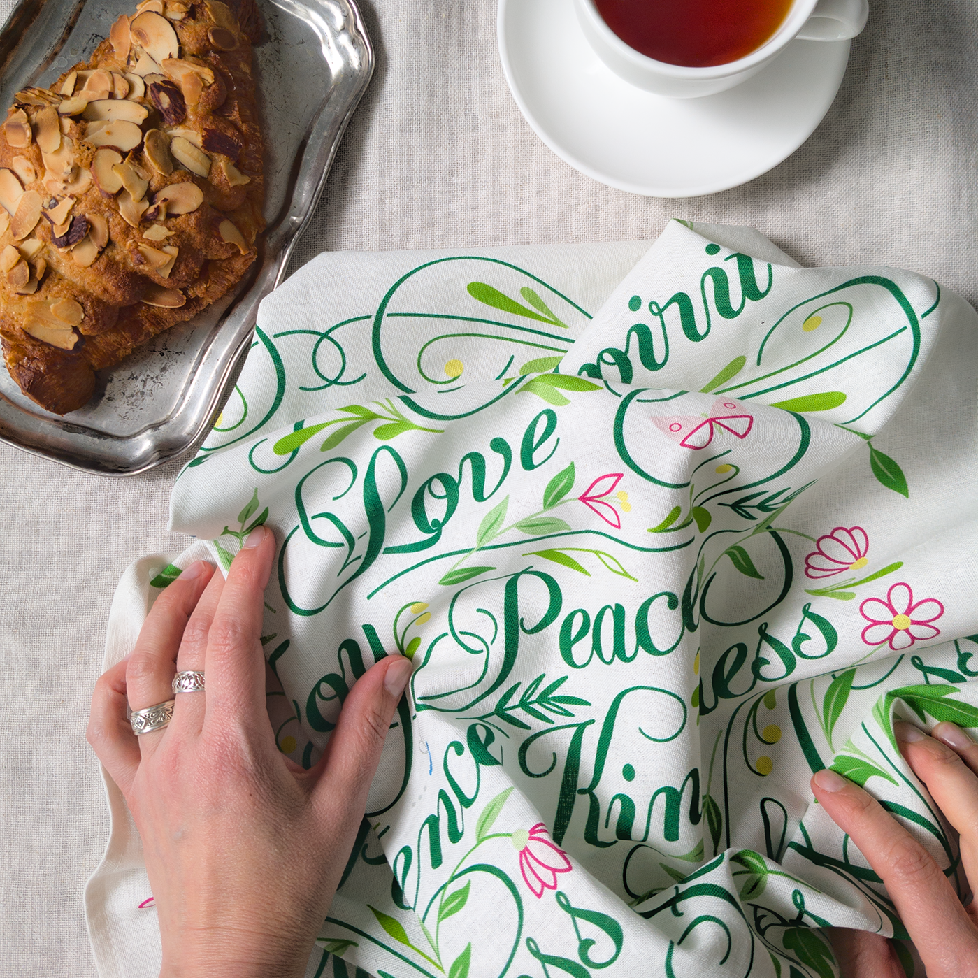 Tea Towel - Fruit of the Spirit