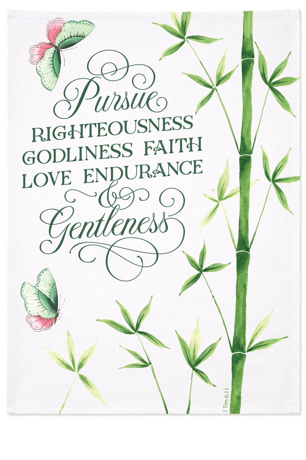 Pursue Righteousness - Kitchen Towel