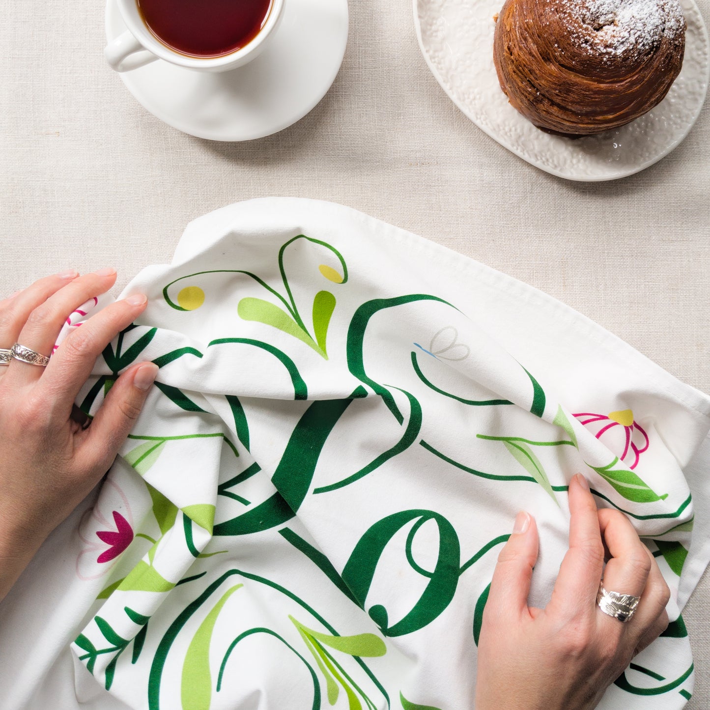 Pre-order: Tea Towel - Love