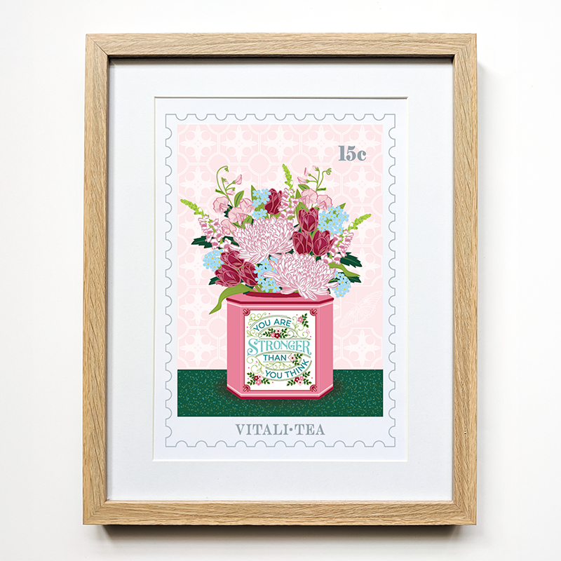 Stamp Print - Vitali-tea