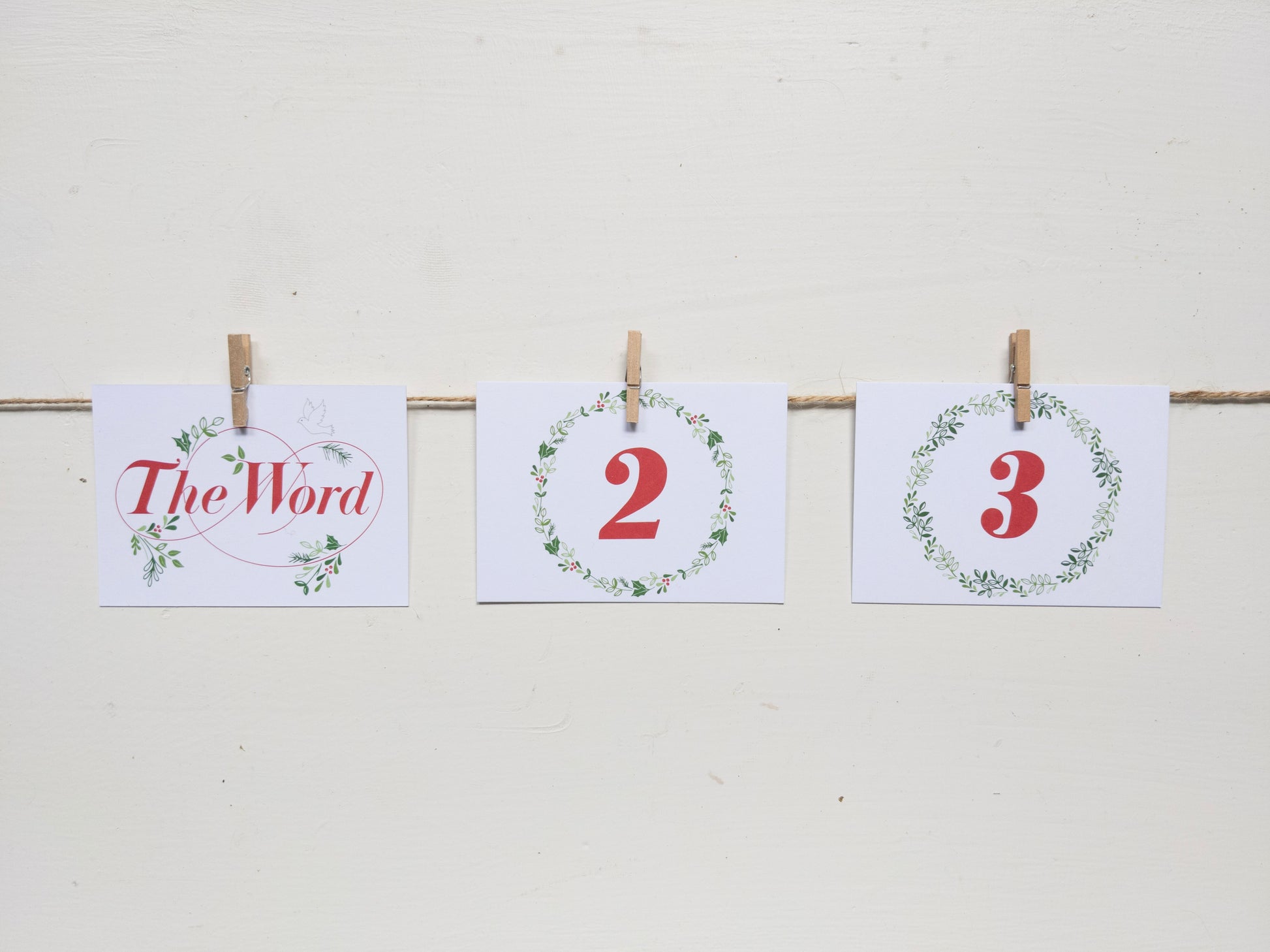 First 3 days of the Names of Jesus Advent Calendar