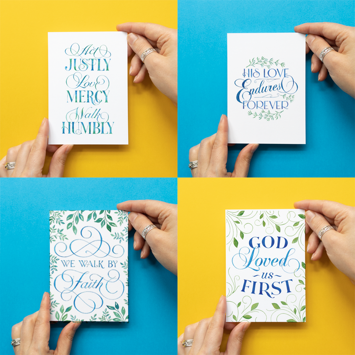 Christian encouragement cards