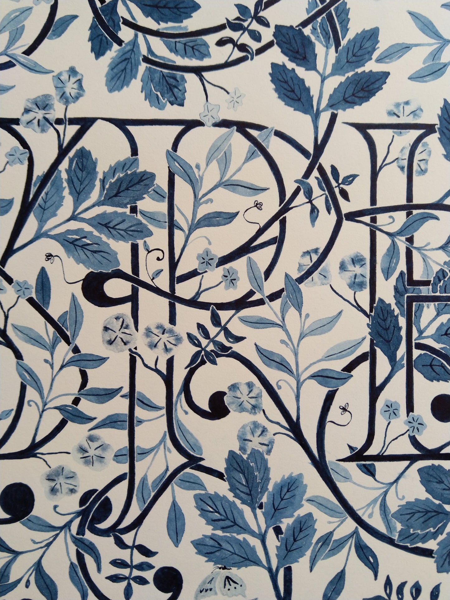 Respect. A study in Indigo.