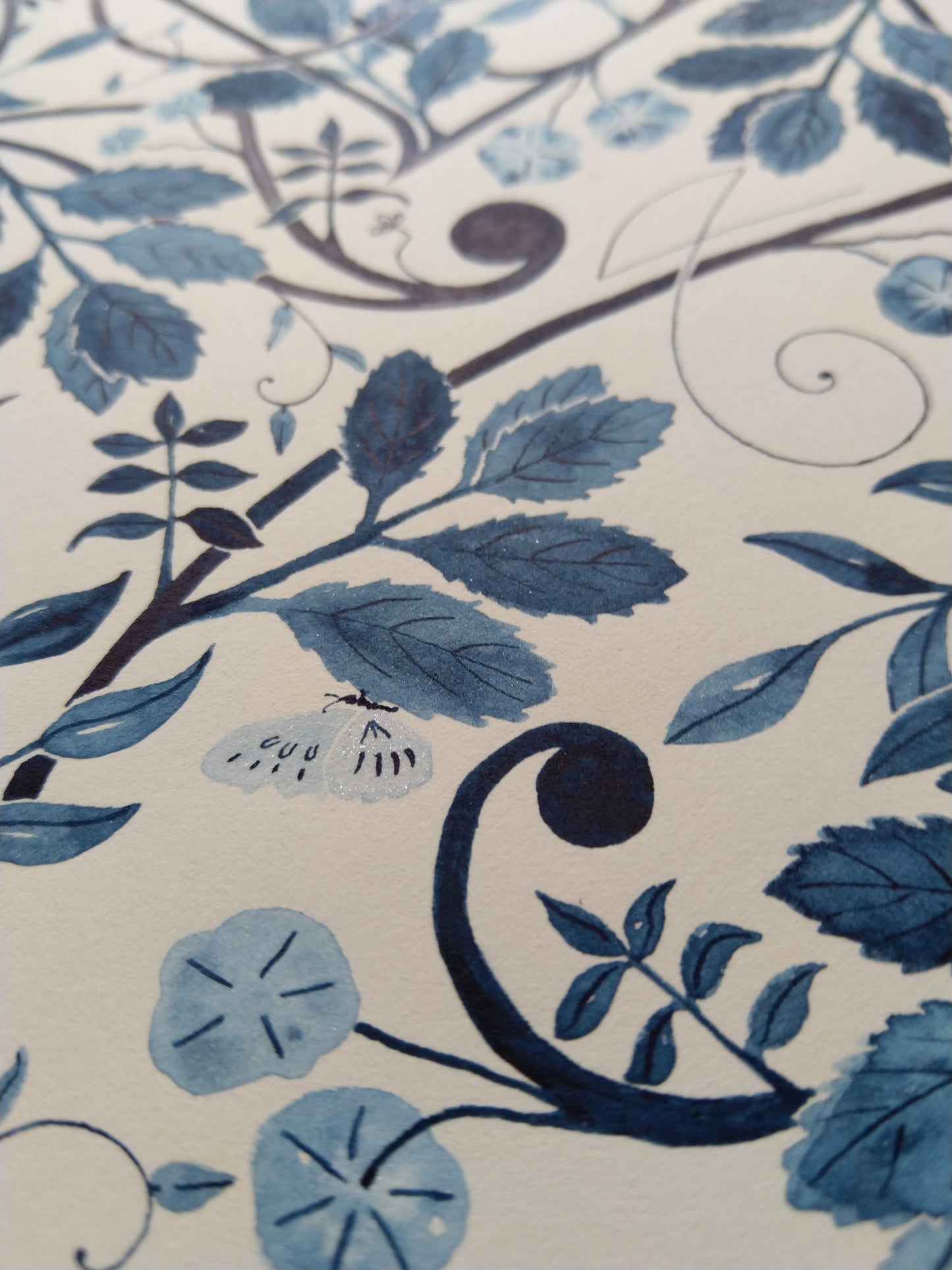 Respect. A study in Indigo.
