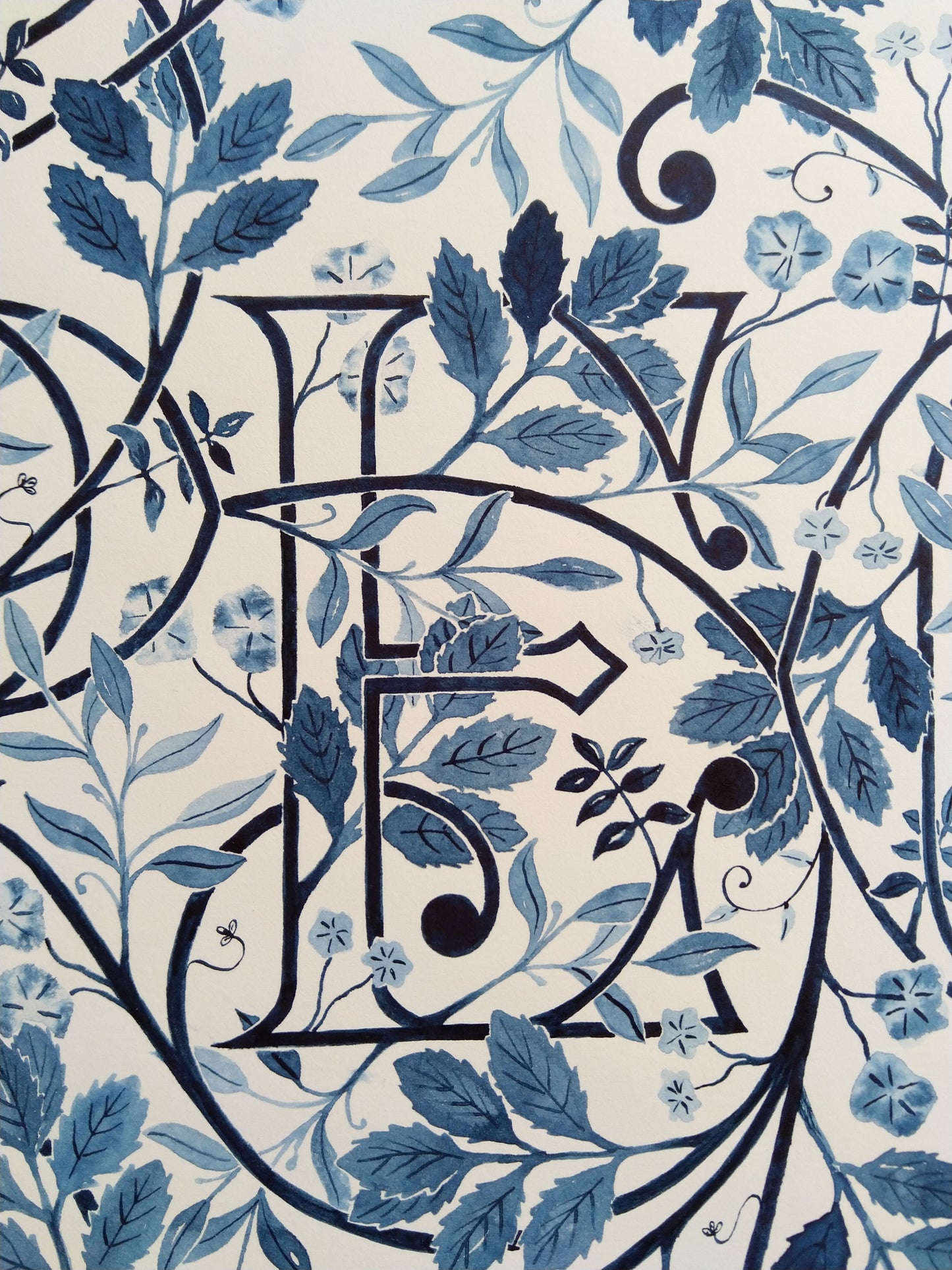 Respect. A study in Indigo.