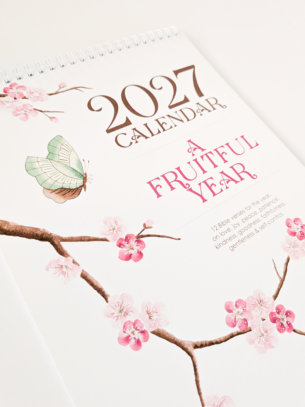 2027 Year Calendar - A Fruitful Year