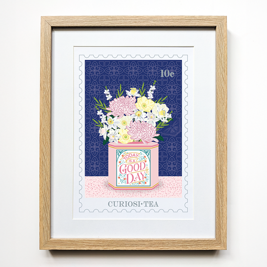 Stamp Print - Curiosi-tea