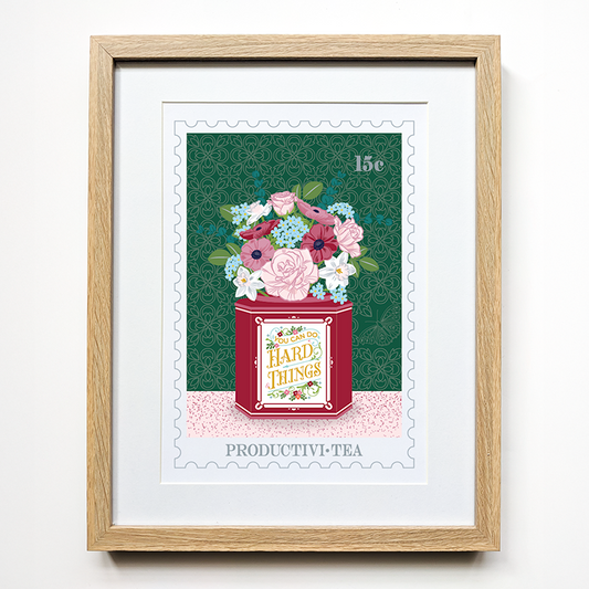 Stamp Print - Productivi-tea