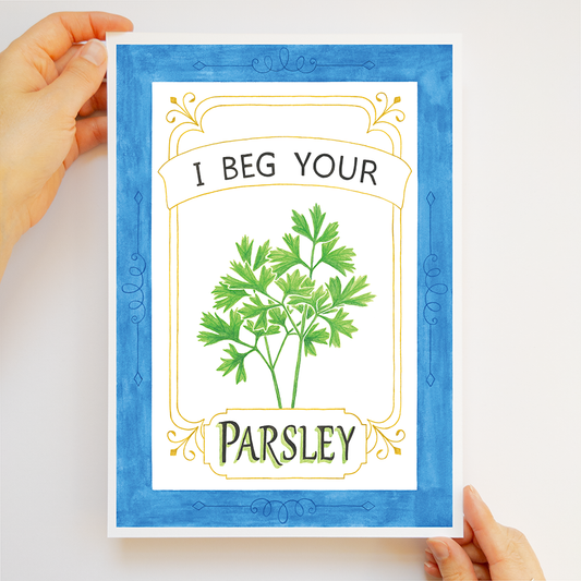 Seed Puns - Parsley