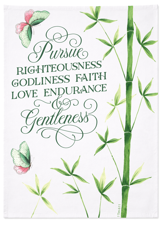 Pursue Righteousness - Kitchen Towel