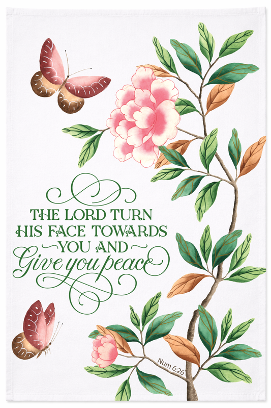 The Lord turn his face - Kitchen Towel