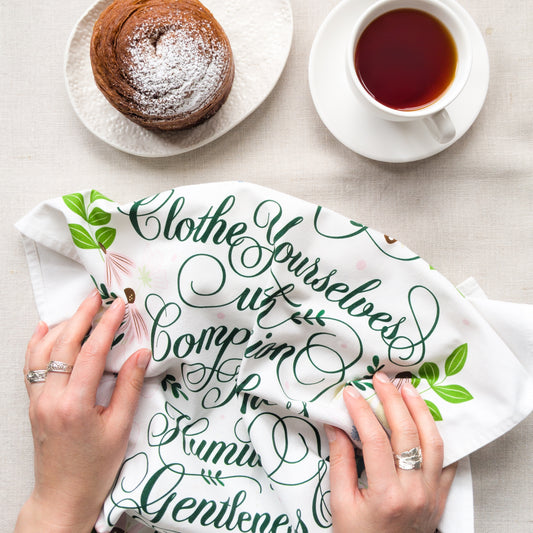 Preorder: Tea Towel - Colossians 3:12